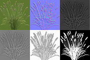 Shrub 2, an Environmental 3D Model by AndrewWhite (Thumbnail 4 of 14)
