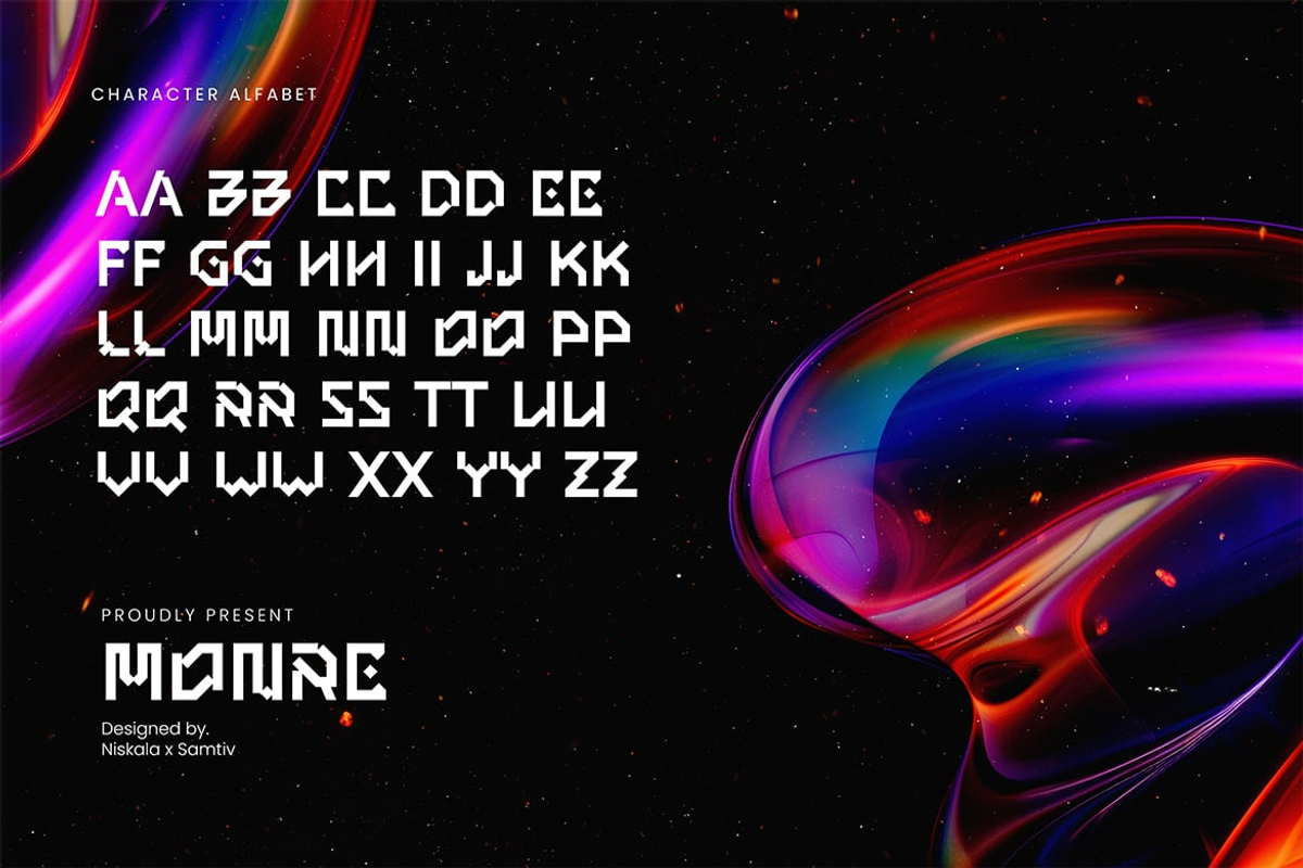 Agency - Futuristic Display Font, a Sans Serif Font by Luna Shop (Photo 3 of 4)