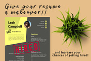 Modern Resume Design / CV - Leah, a Resume Template by Templates Design Co. (Thumbnail 16 of 17)