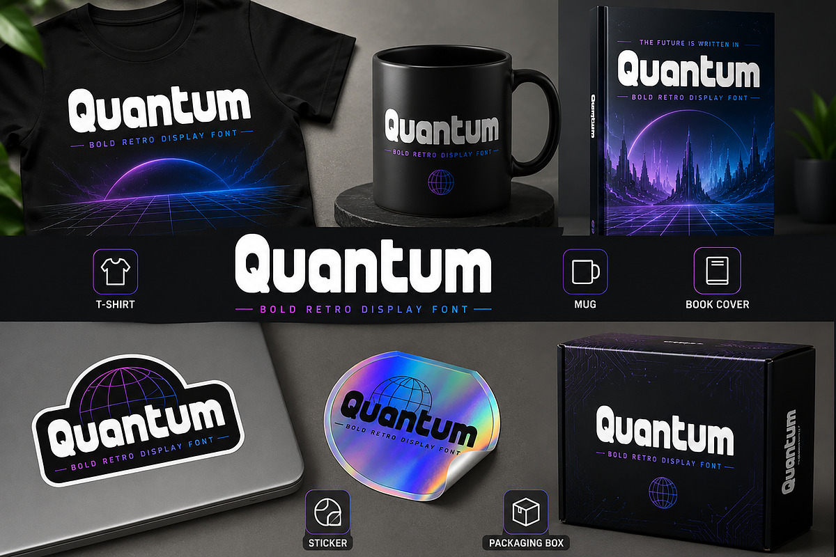 Quantum, a Slab Serif Font by Wow Magic (Photo 4 of 4)