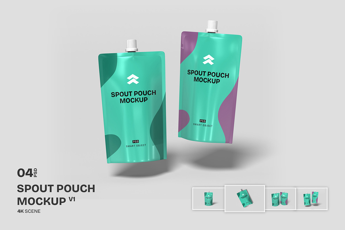 Spout Pouch - Mockup, a Mockup by Rometheme Std (Photo 1 of 5)