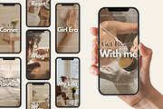 Lifestyle Instagram Reel Covers, a Social Media Template by Anna Design Studio (Thumbnail 4 of 9)
