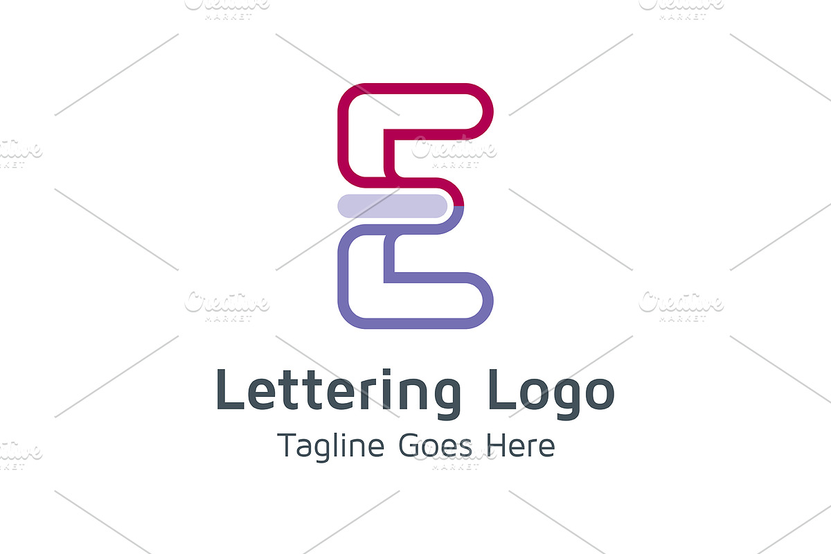 20 Logo Lettering E Template Bundle, a Branding & Logo Template by Acongraphic (Photo 13 of 21)