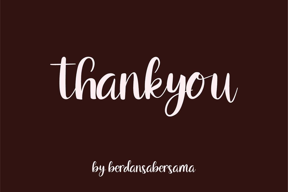 Elisora Script Font, a Script Font by Berdansabersama (Photo 9 of 9)