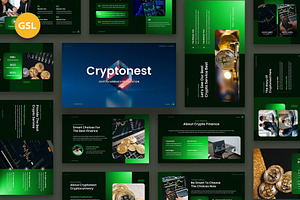 Cryptonest - Crypto Google Slides, a Presentation Template by Fit-tee