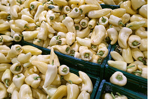 Bulk Fresh Yellow Bell Peppers, a Food & Drink Photo by Lermont51