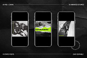Neon Instagram PSD + Canva, a Social Media Template by Marie T (Thumbnail 7 of 15)