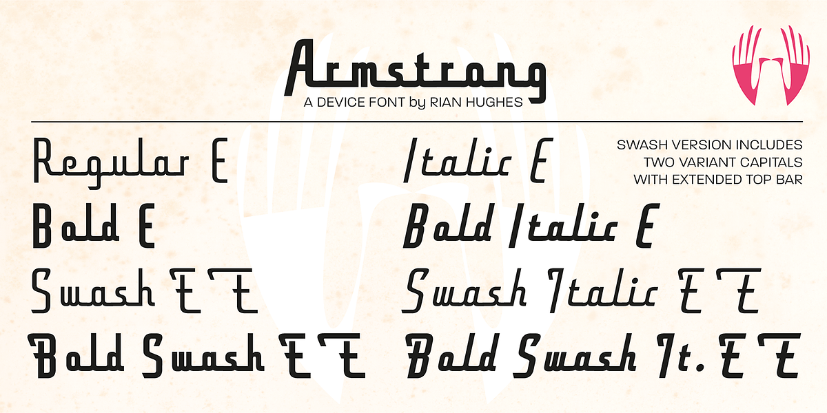 Armstrong, a Script Font by Device (Photo 3 of 6)