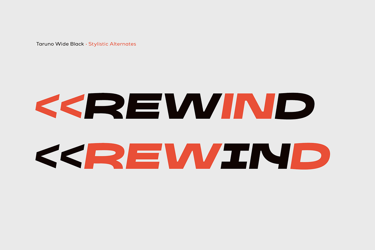 Taruno Wide Black, a Sans Serif Font by Locomotype (Photo 8 of 12)