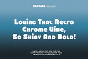 Ceramo – Retro Geometric Display, a Sans Serif Font by Drizy (Thumbnail 2 of 10)