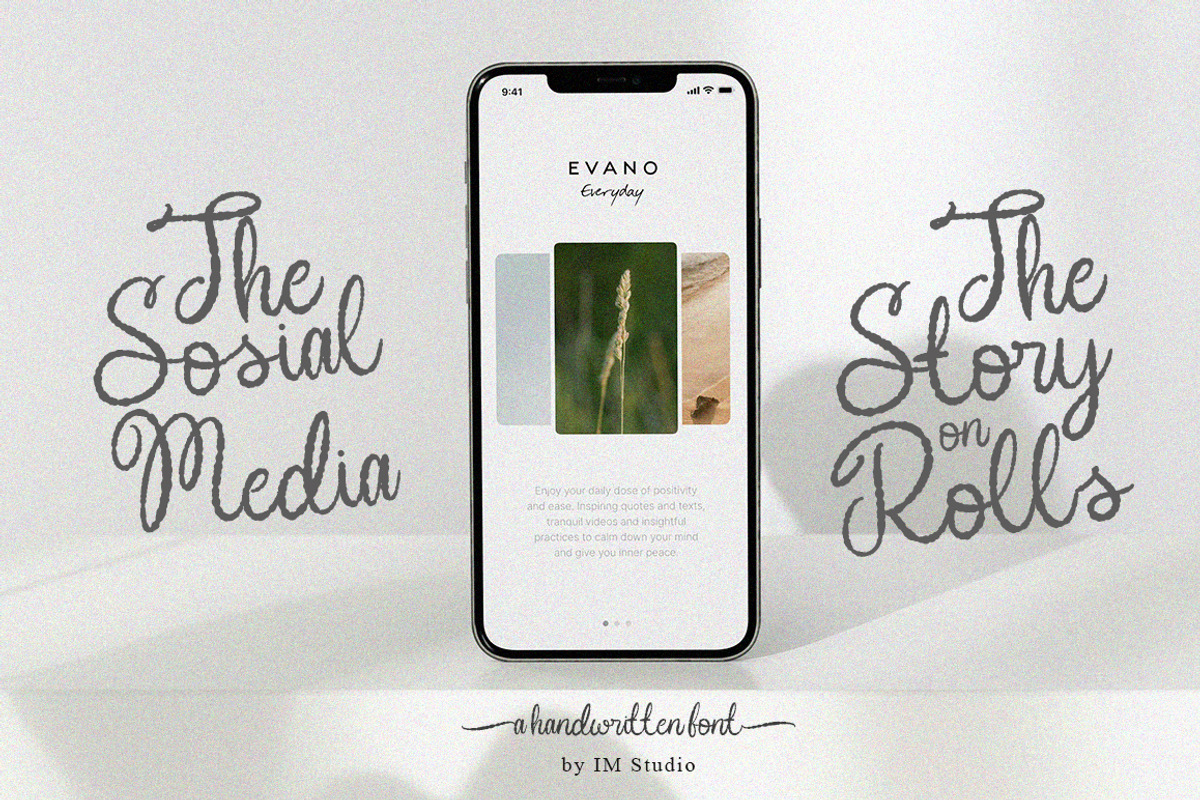 Garitha Complitten| 3 Style + Swash, a Script Font by IM Studio (Photo 3 of 10)