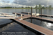 Gangway - Ramp for Docks and Marina, an Object 3D Model by RoHo Productions (Thumbnail 1 of 10)