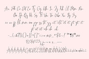 Snowhosta - handwritten script font, a Script Font by Fontcastle (Thumbnail 6 of 7)