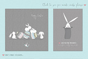 Cute Holiday Collection, an Animal Illustration by Eva Katerina (Thumbnail 7 of 15)