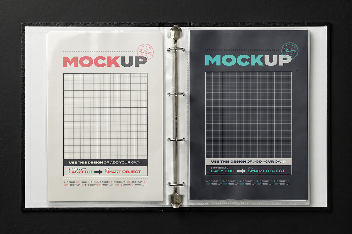 Folder Mockups Collection, a Books & Magazine Mockup by Luuqas Design (Photo 1 of 5)