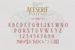 Bandung Aceserif - Script & Serif