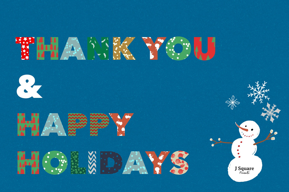 Holiday Mashup Pattern & Stamp Brush, a Brush Add-On by JSquarePresents (Photo 11 of 11)