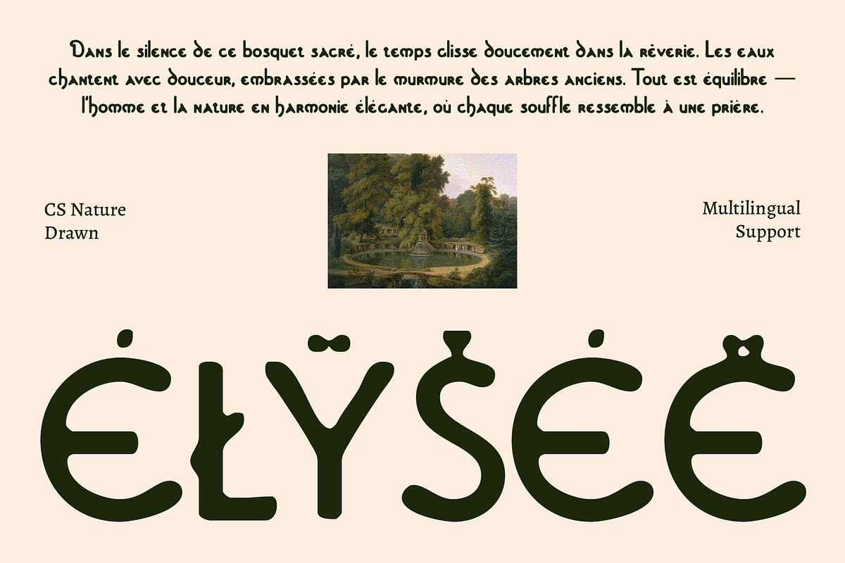 CS Nature Drawn, a Serif Font by Craft Supply Co. (Photo 5 of 8)