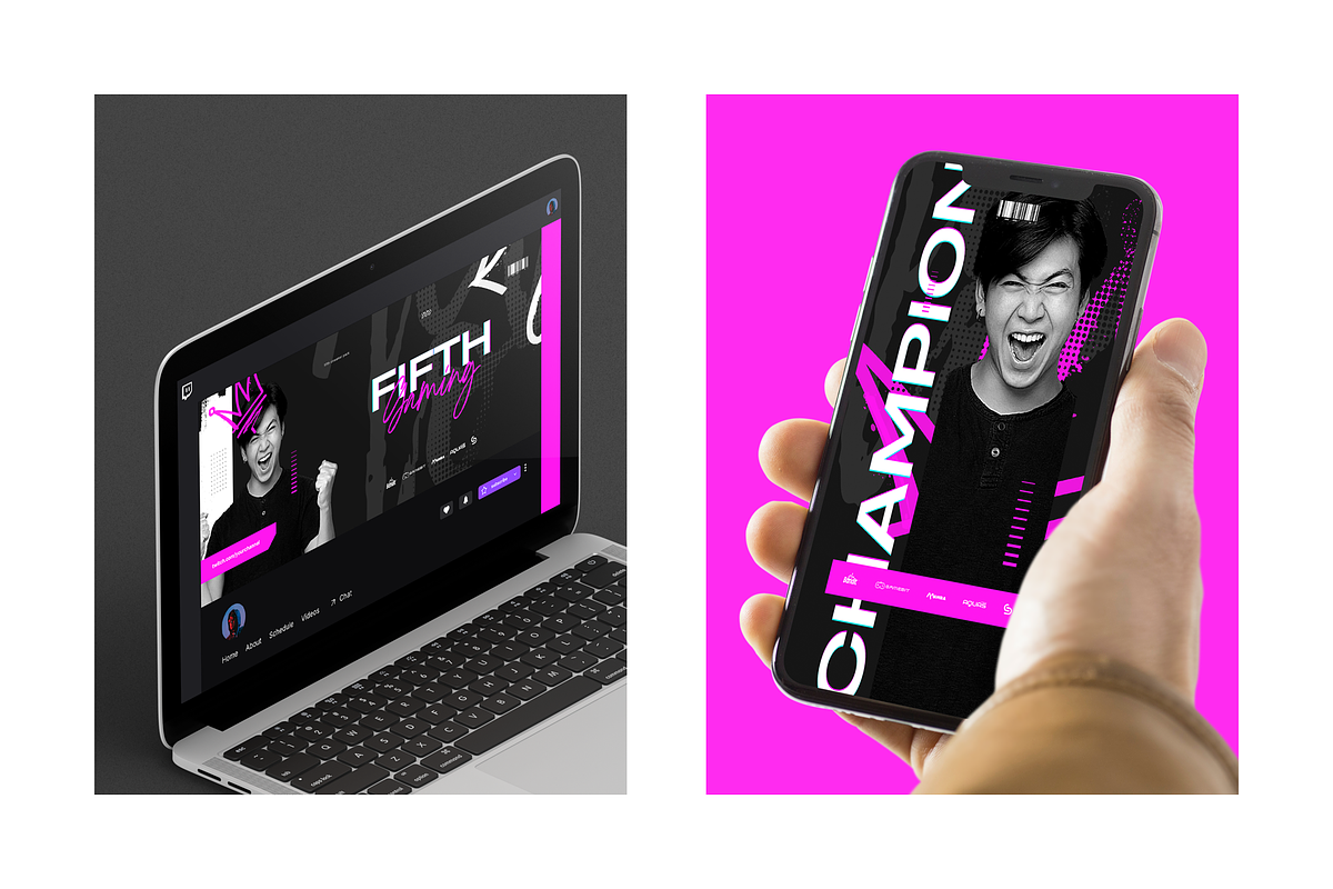 FIFTH Stream Package Canva Template, a Templates & Theme by Angkalimabelas (Photo 5 of 7)