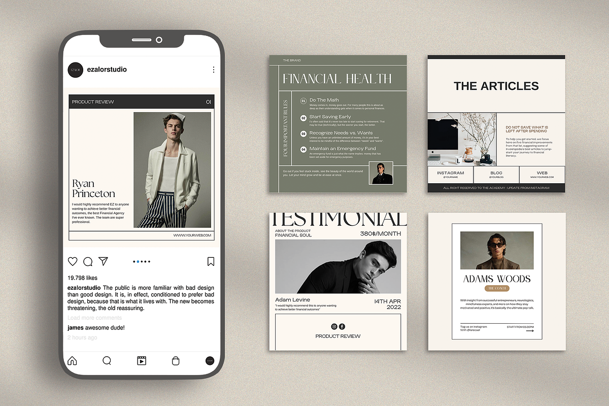 MESA Social Media Kit, a Social Media Template by Analogi Studio (Photo 8 of 14)