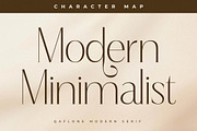 Qaflone Modern Minimalist Serif, a Serif Font by Storytype Studio (Thumbnail 5 of 15)