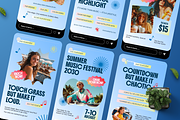Summer Music Instagram Story, a Social Media Template by Annora Studio (Thumbnail 2 of 4)