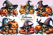 Halloween Spooky Scarecrow, a Seasonal Illustration by Craft Nest (Thumbnail 1 of 4)