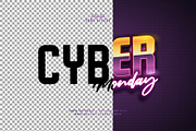 Text Effect Cyber Monday, a Layer Style Add-On by Navy Graphic (Thumbnail 2 of 2)