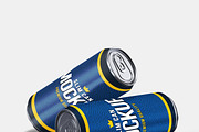 Realistic Slim Can Mock-up, a Print Template by Propex (Thumbnail 2 of 17)