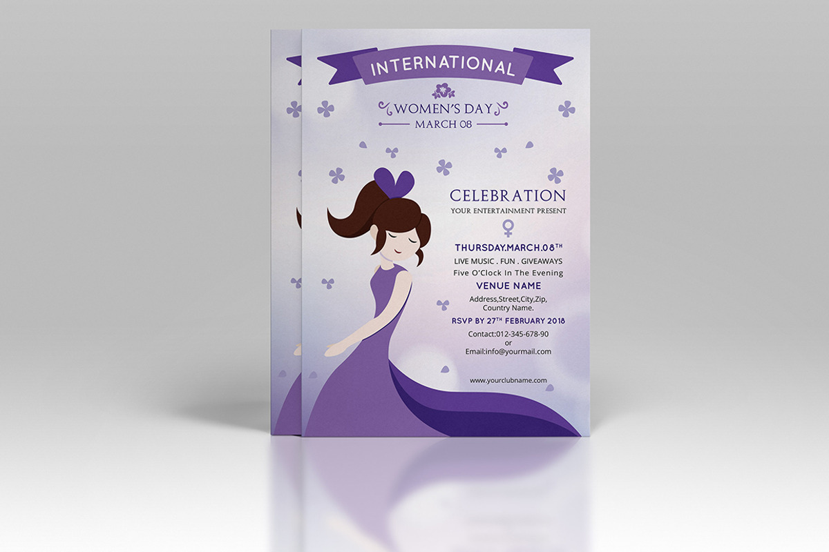 Women's Day Flyer, a Flyer Template by Rimana_Templatehive (Photo 4 of 7)