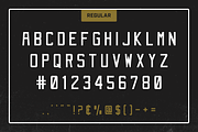 Sportsman Block, a Font by Millieangelo (Thumbnail 3 of 5)