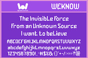 Another Great font, a Font by weknow (Thumbnail 5 of 8)