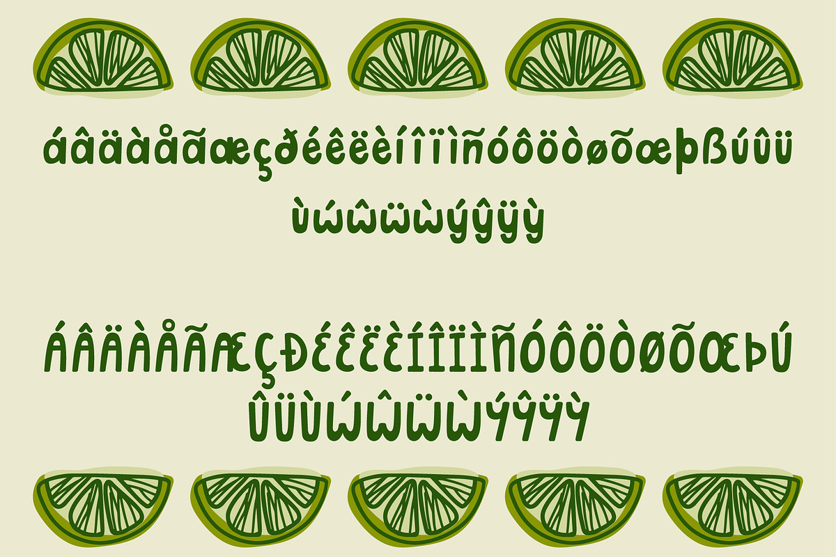 Key Lime Sweet Sans Serif Font, a Font by Kellie Jayne Studio (Photo 4 of 6)