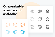 90 Emoticons Icons, an Emoji Icon by Fantastic Greg (Thumbnail 2 of 4)