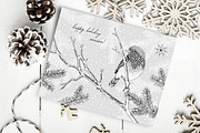 Winter Forest Animals - Hand Drawn, an Animal Illustration by Franzi draws (Thumbnail 3 of 4)