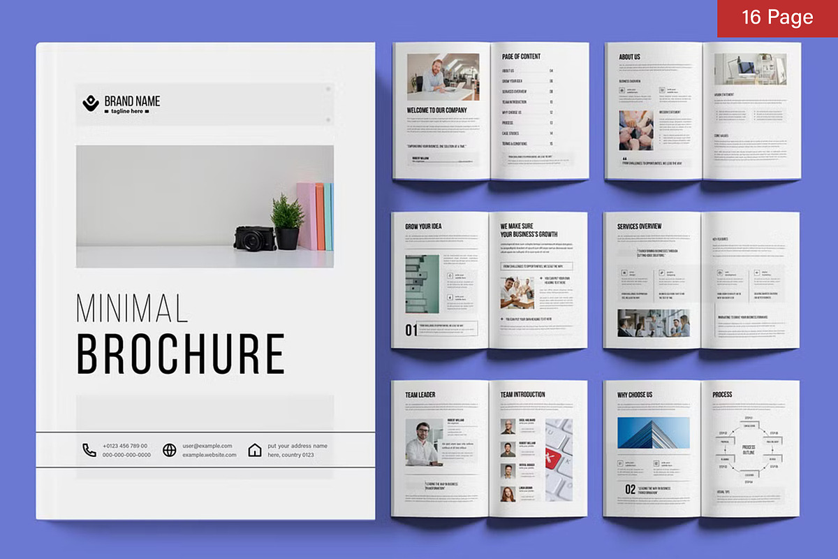 Brochure Bundle, a Brochure Template by ContestDesign (Photo 42 of 42)