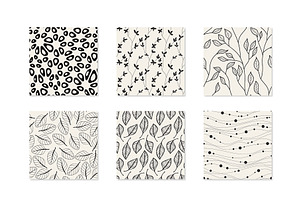 Natural Seamless Patterns Bundle