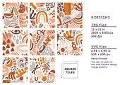 Abstract Boho Seamless Patterns, a Pattern Graphic by insemar (Thumbnail 2 of 4)