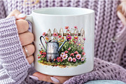 Gardening Watercolor Sublimation Cli, an Illustration by Libby Wishes (Thumbnail 8 of 9)