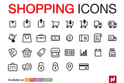 Shopping & E-Commerce Icons, an Icon by NAS (Thumbnail 1 of 2)