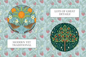 William Morris Patterns, Fruit Theme