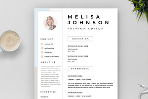 Resume Template 1, 2 page | Seattle