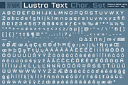 Lustra Text Family, a Sans Serif Font by GRYPE (Thumbnail 7 of 7)
