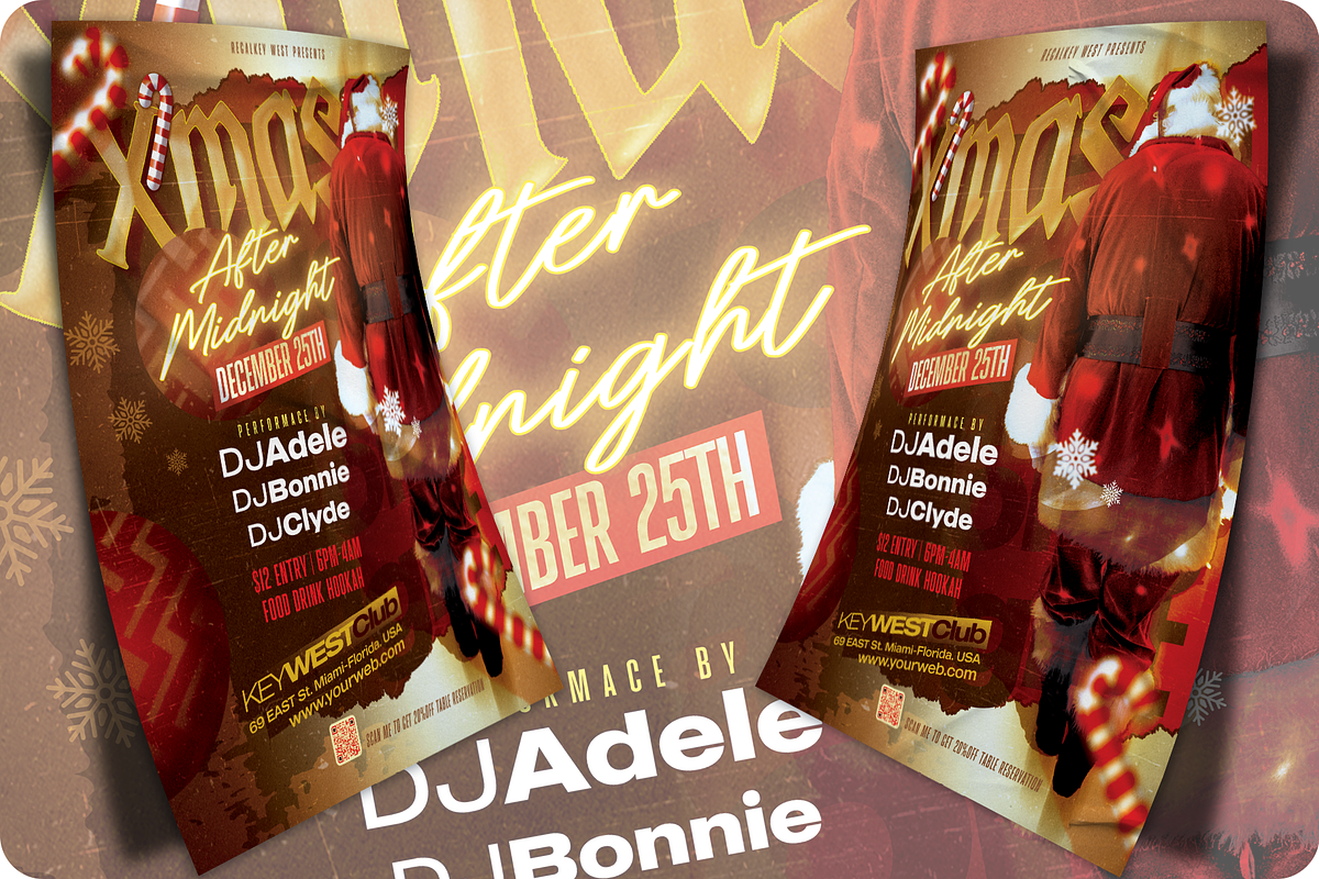 Christmas Celebration Flyer, a Flyer Template by regalDRAW (Photo 2 of 3)