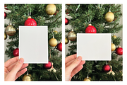 A2 Christmas Card Mockup Bundle, a Household Mockup by Saguaro Digital (Thumbnail 4 of 11)
