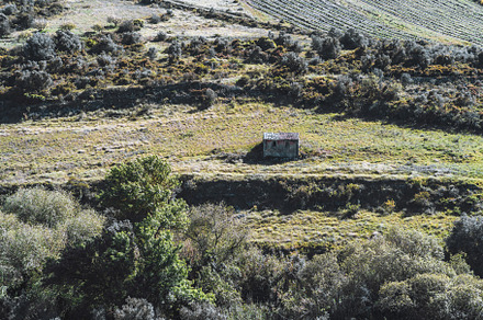 Remote hut in terraced hills, an Architecture Photo by SkyNext