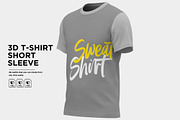 3D Model Men's T-Shirt Short, a Characters & Person 3D Model by 3D Resource (Thumbnail 6 of 7)