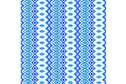 Blue Ethnic Geometric Seamless Repea, a Pattern Graphic by Sharon Schwalbe (Thumbnail 7 of 7)