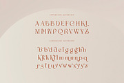 Youkiss Elegant Serif, a Serif Font by Cruzine (Thumbnail 6 of 8)