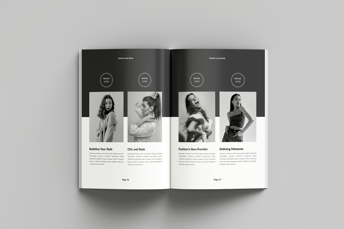 Fashion Lookbook Template, a Brochure Template by Spark_Creative (Photo 9 of 17)